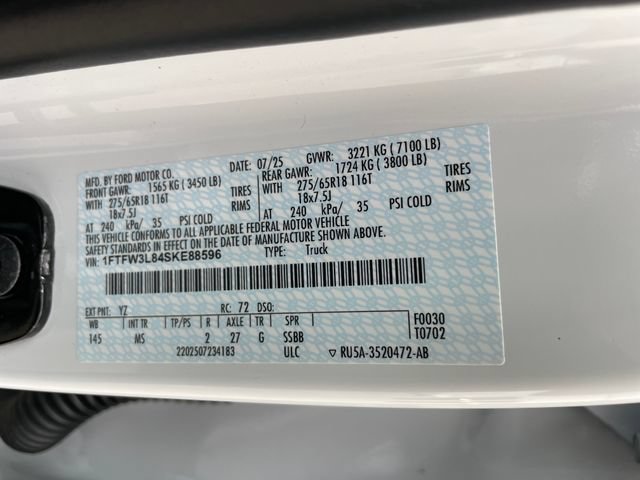 Used 2025 Ford F150 XLT w/ Equipment Group 301A Standard AWD/4WD image 26