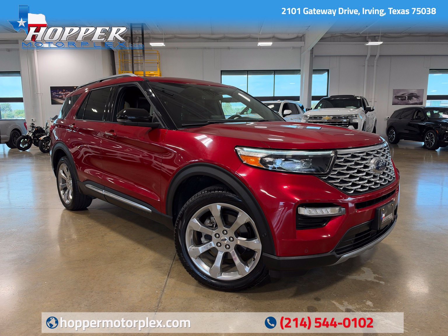 Used 2020 Ford Explorer Platinum w/ Premium Technology Package