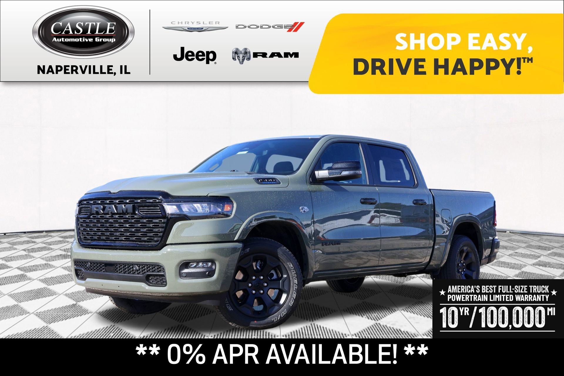 New 2026 RAM 1500 4x4 Crew Cab image 1