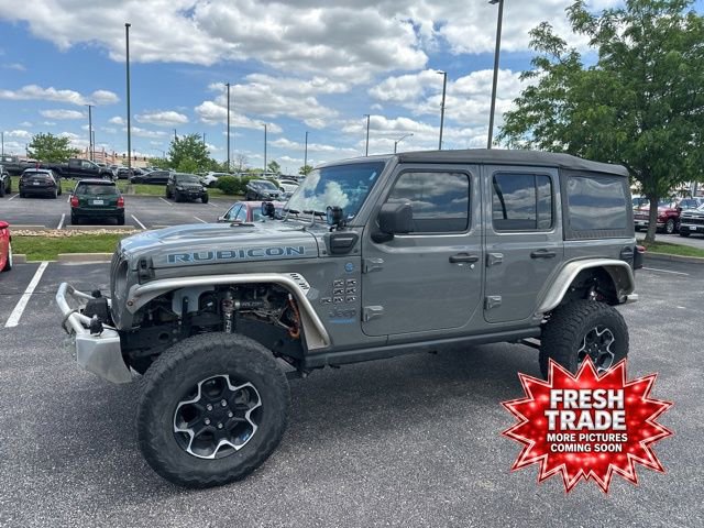 Used 2022 Jeep Wrangler Unlimited Rubicon 4xe w/ Cold Weather Group AWD/4WD image 1