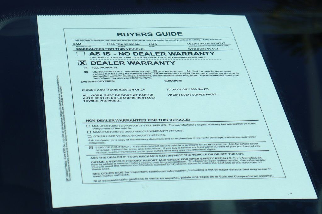 Used 2023 RAM 1500 Tradesman w/ Trailer Tow Group image 51