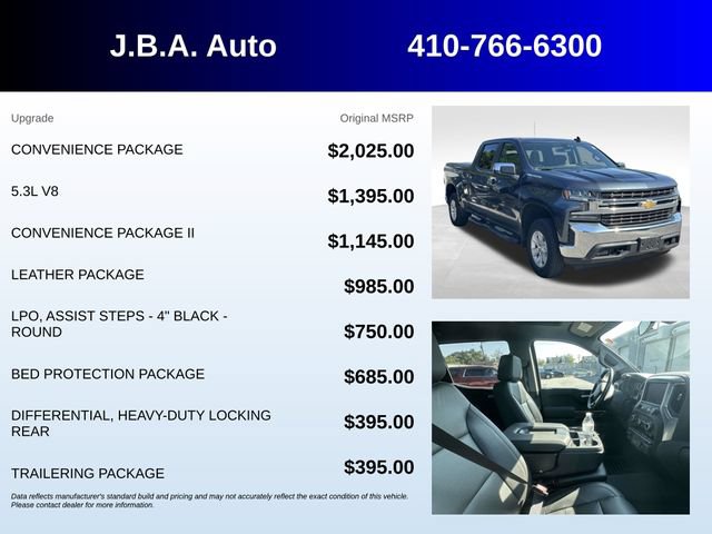 Used 2020 Chevrolet Silverado 1500 LT w/ Convenience Package AWD/4WD image 5