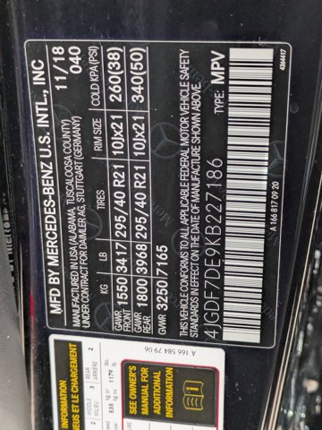 Used 2019 Mercedes-Benz GLS 550 4MATIC image 28