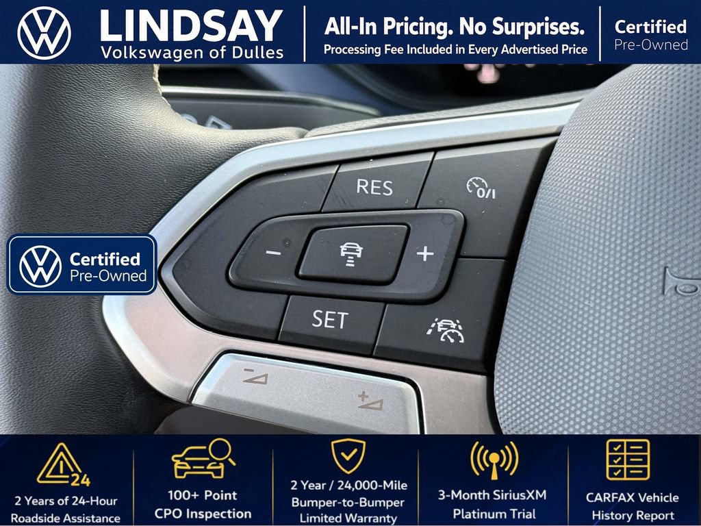 Used 2023 Volkswagen Taos SE w/ Panoramic Sunroof Package AWD/4WD image 23