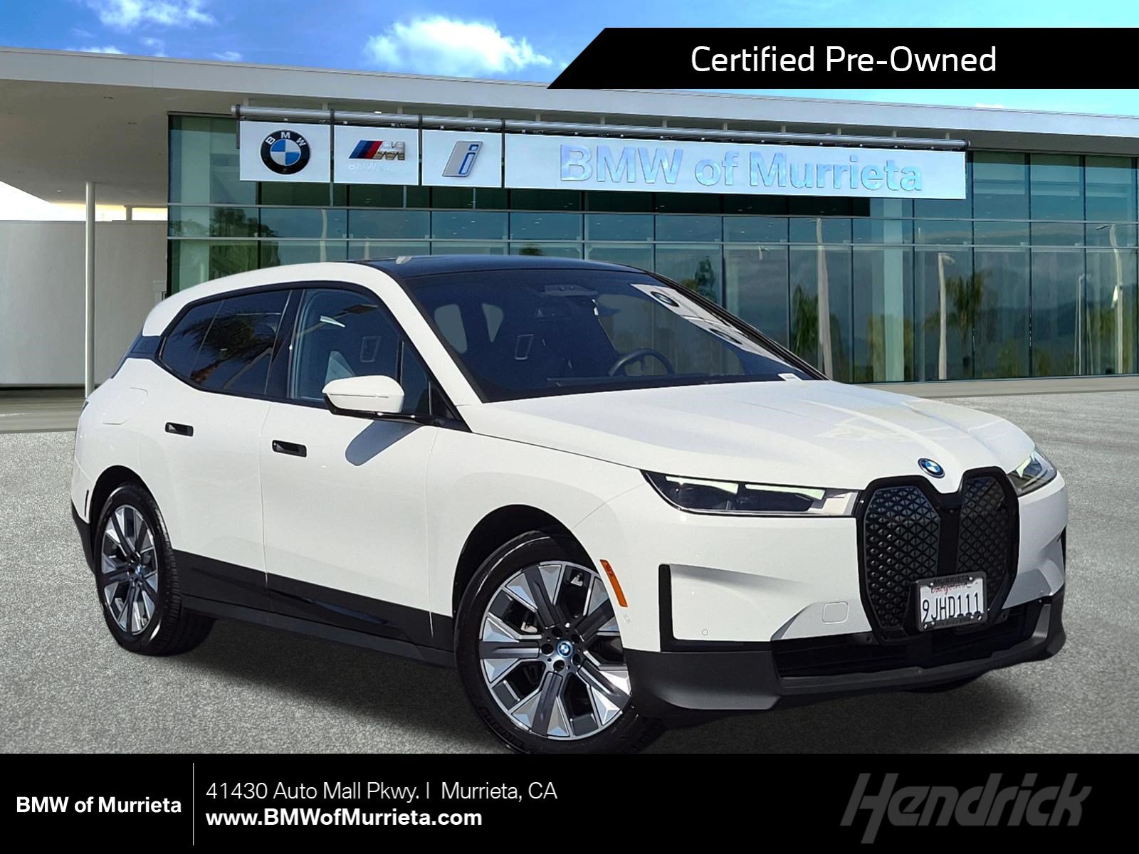 Certified 2024 BMW iX xDrive50 w/ Premium Package