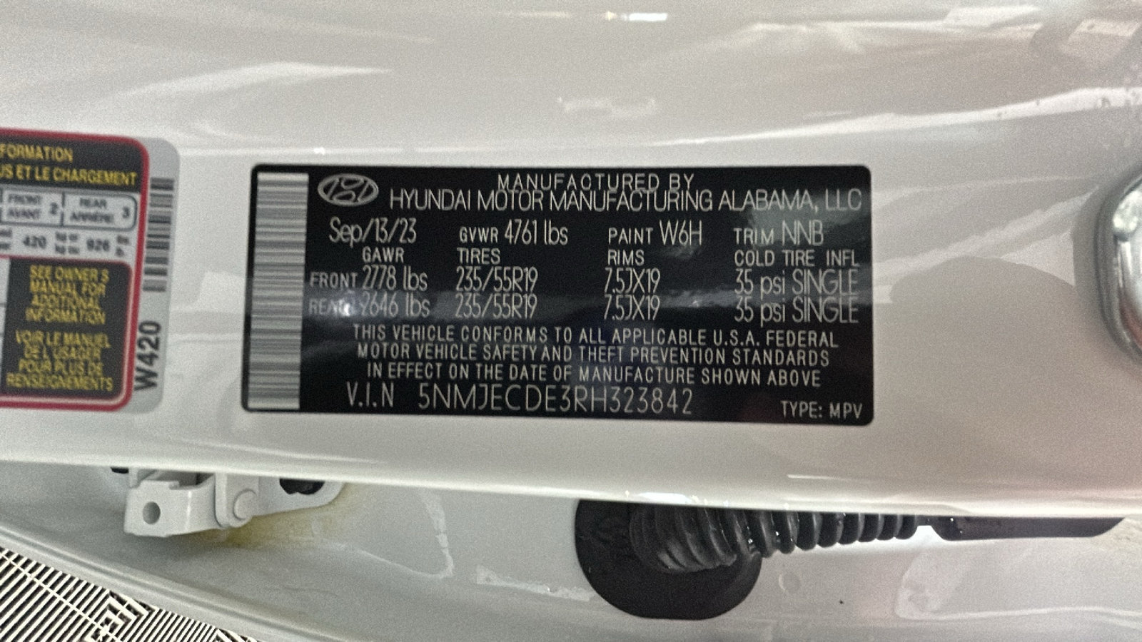 Certified 2024 Hyundai Tucson Limited AWD/4WD image 12