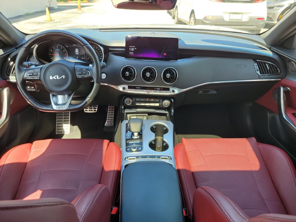 Certified 2023 Kia Stinger GT2 w/ Red Interior Color Package RWD image 10