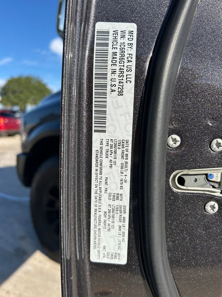 Used 2024 RAM 1500 Classic Warlock w/ Trailer & Traction Group image 12