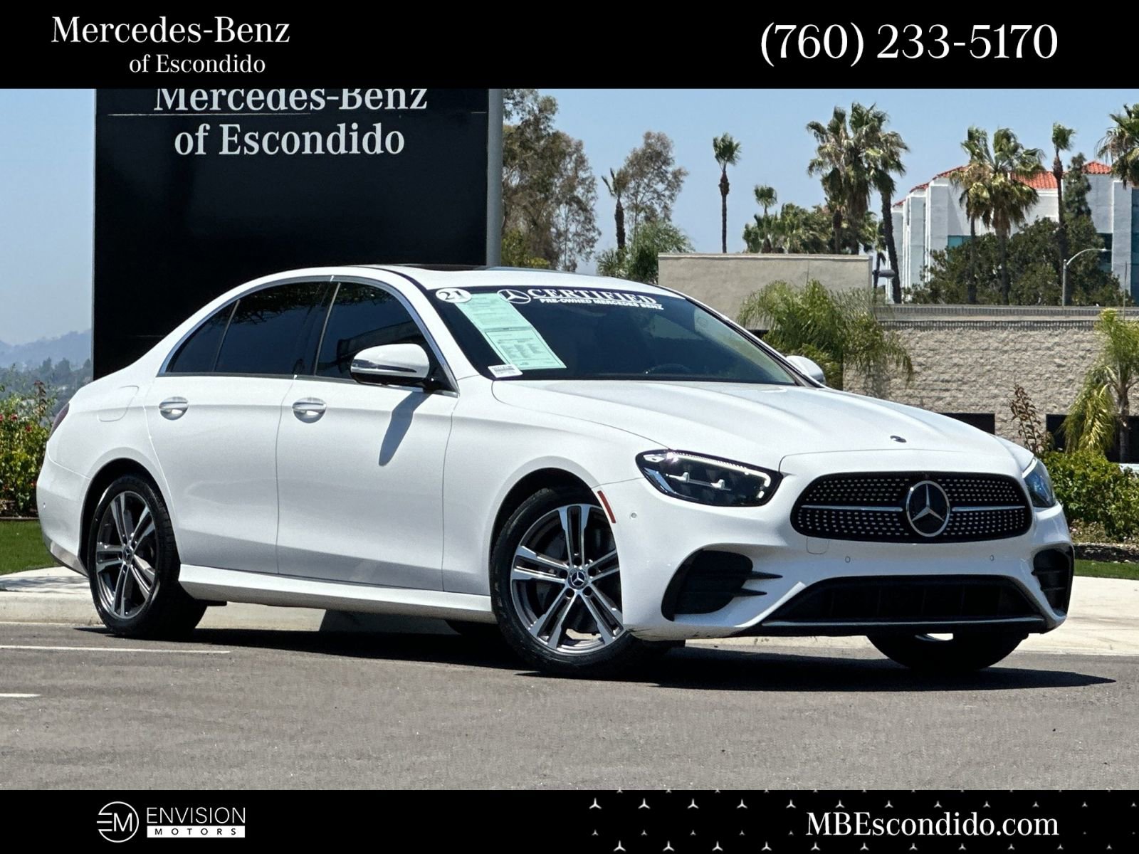 Certified 2021 Mercedes-Benz E 350 Sedan