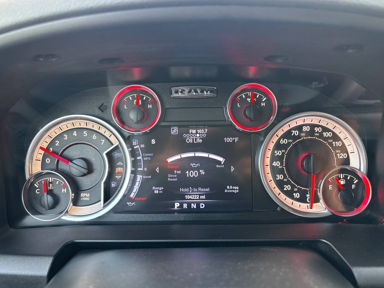 Used 2017 RAM 1500 Outdoorsman AWD/4WD image 9