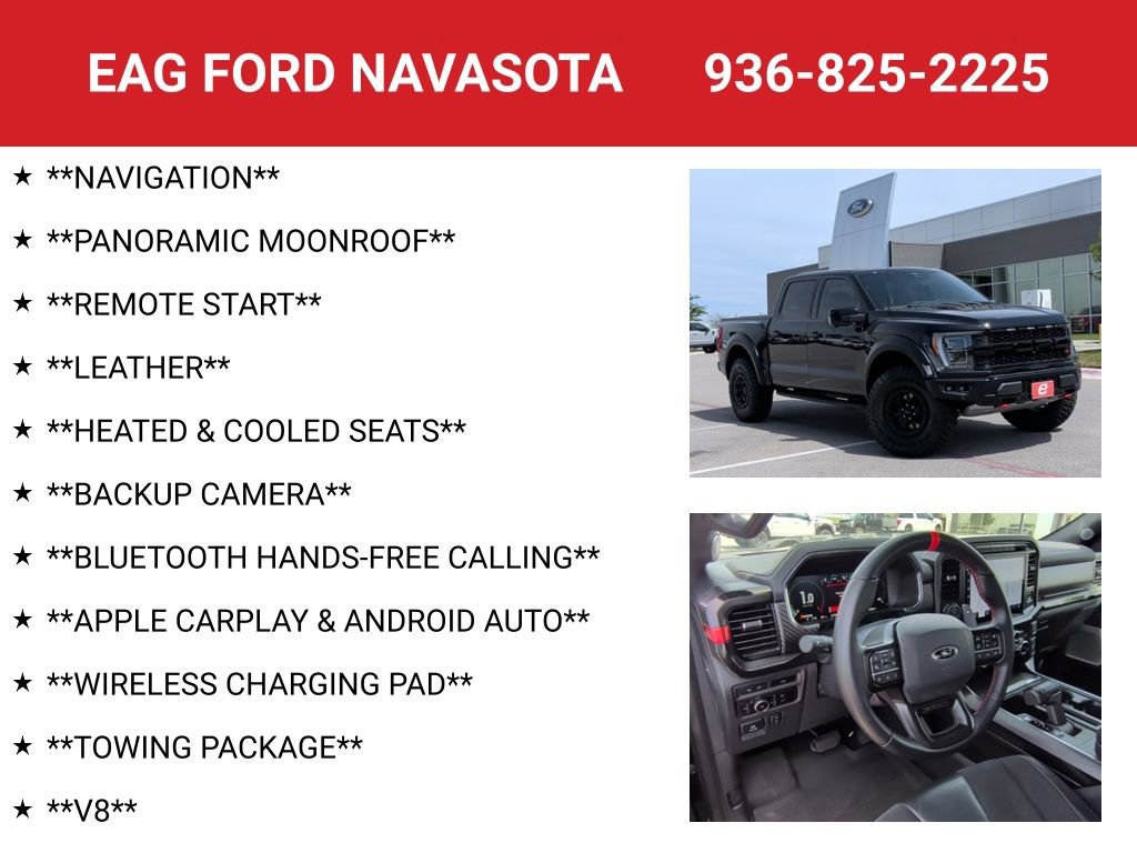Used 2023 Ford F150 Raptor w/ Equipment Group 802A Raptor R image 4