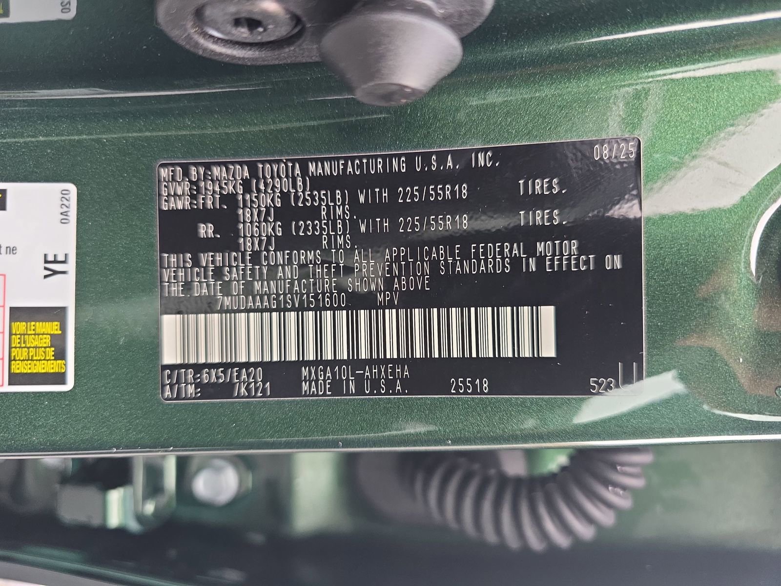 Used 2025 Toyota Corolla Cross XLE w/ Convenience Package image 35