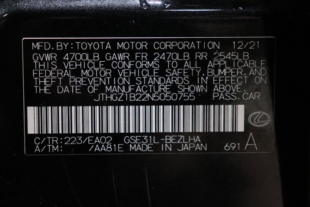 Used 2022 Lexus IS 350 F Sport image 29