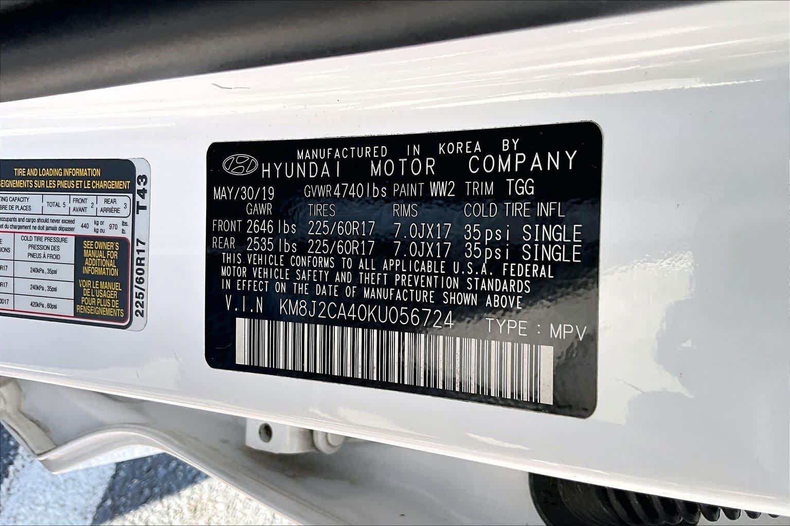 Used 2019 Hyundai Tucson SE AWD/4WD image 32