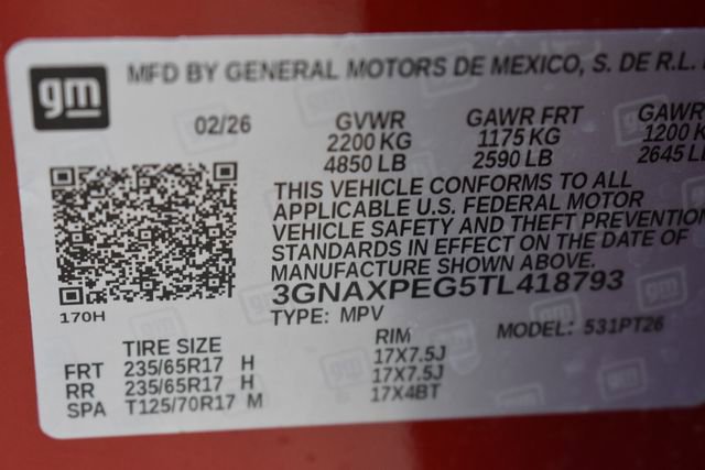 New 2026 Chevrolet Equinox LT w/ Safety and Technology Package image 34