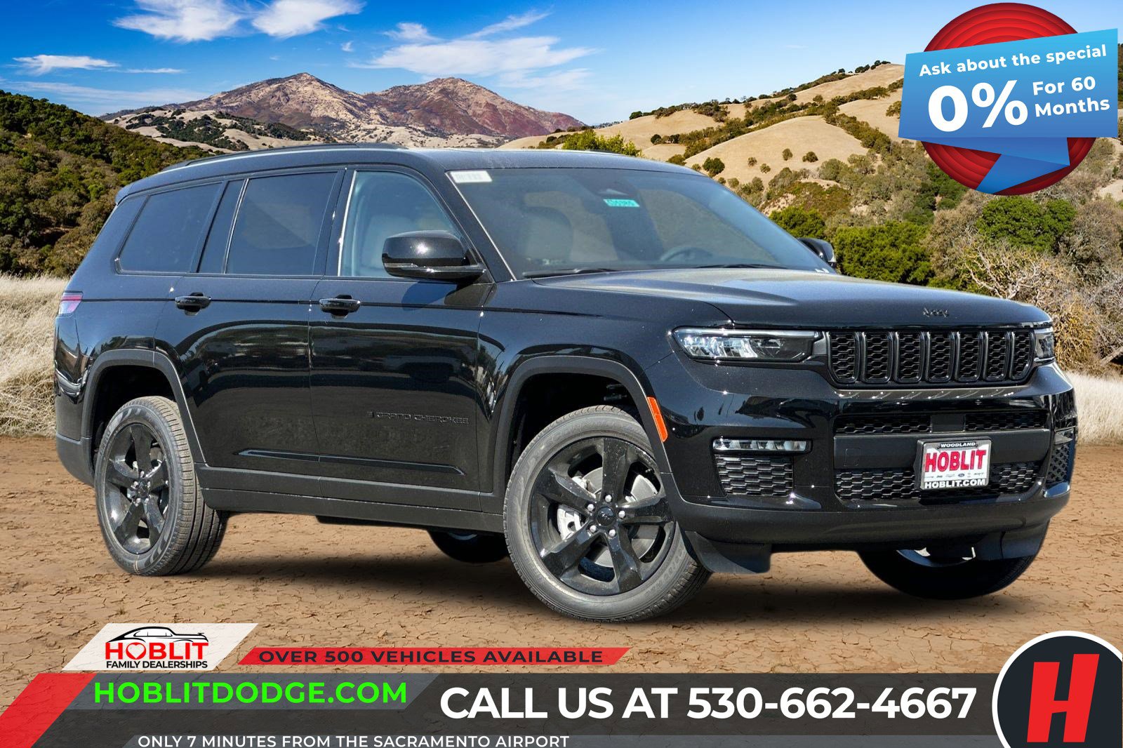 New 2025 Jeep Grand Cherokee L Limited w/ Black Appearance Package