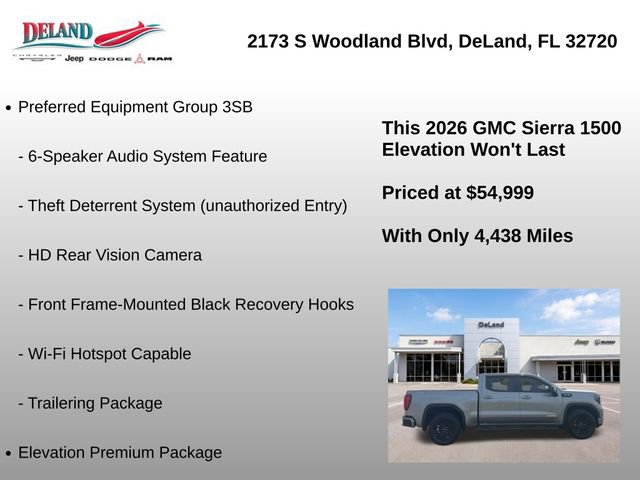 Used 2026 GMC Sierra 1500 Elevation w/ Elevation Premium Package AWD/4WD image 24
