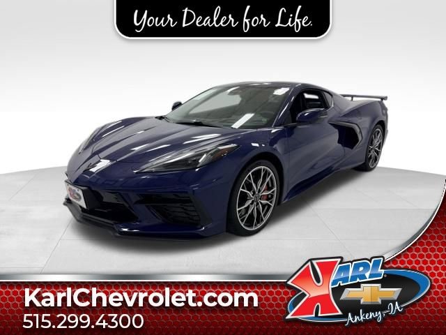 Certified 2025 Chevrolet Corvette Stingray Preferred Cpe w/ Z51 Performance Package RWD image 1