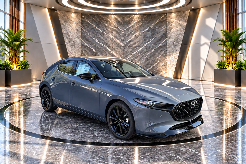 New 2026 MAZDA MAZDA3 Hatchback w/Premium Plus Pkg AWD/4WD 360° Tour