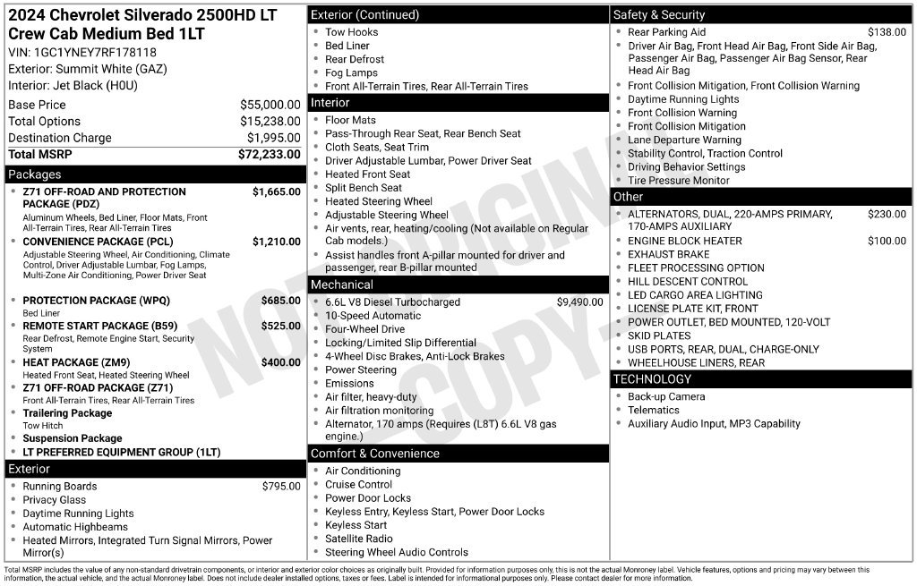 Certified 2024 Chevrolet Silverado 2500 LT AWD/4WD image 37