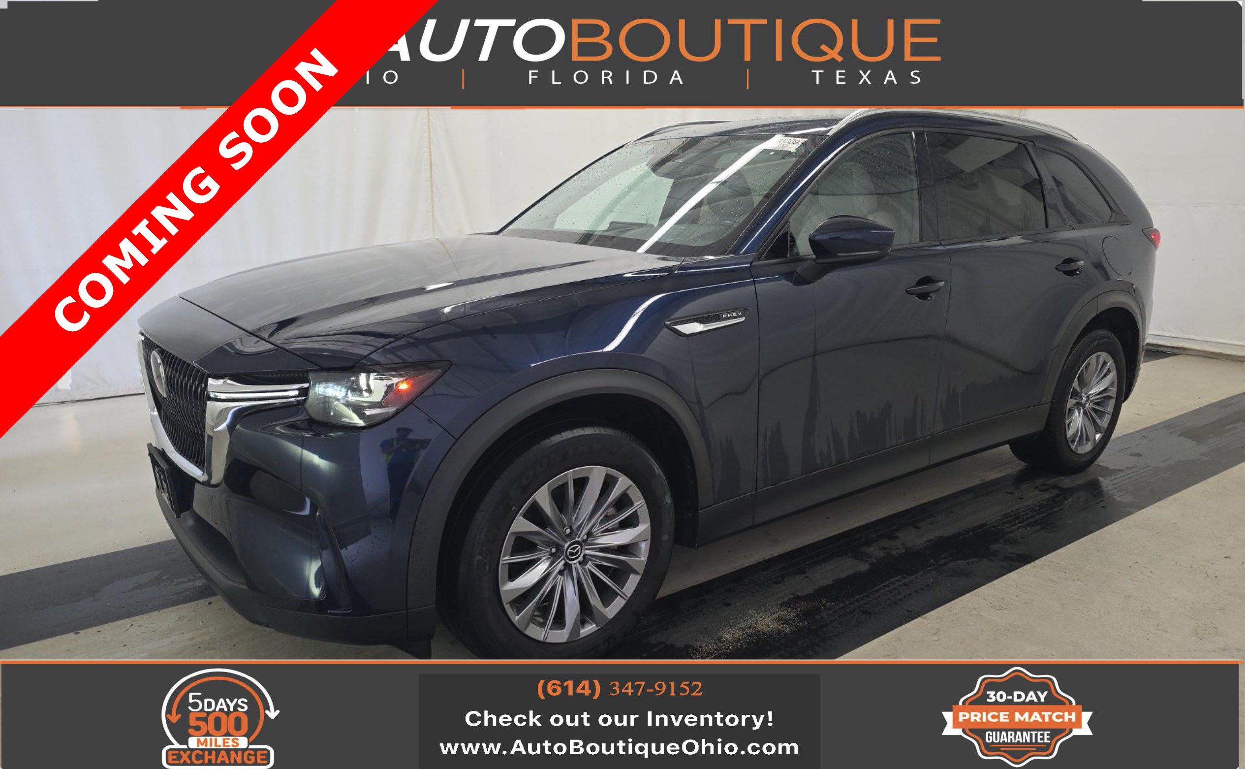 Used 2024 MAZDA CX-90 Plug-In Hybrid w/ Preferred AWD/4WD image 1