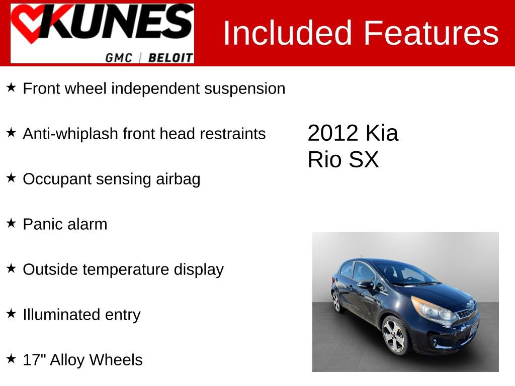Used 2012 Kia Rio SX image 3