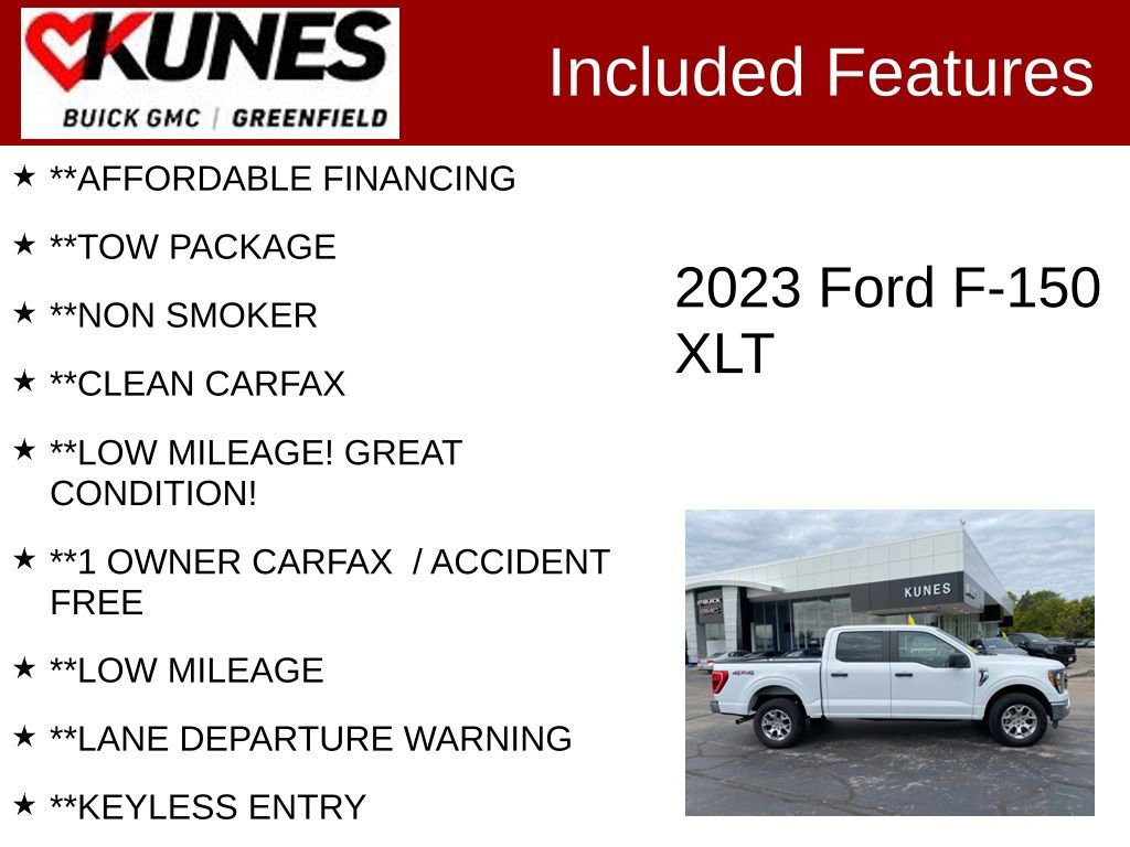 Used 2023 Ford F150 XLT image 3