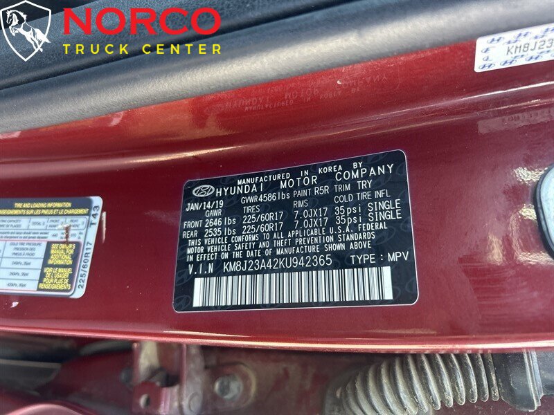 Used 2019 Hyundai Tucson SE FWD image 15