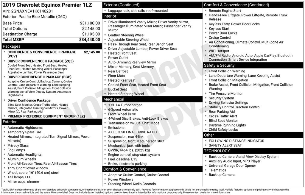Used 2019 Chevrolet Equinox Premier image 4