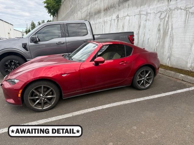 Used 2019 MAZDA MX-5 Miata RF Grand Touring w/ Appearance Package RWD image 1