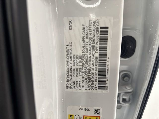 New 2026 Honda Accord Touring image 37