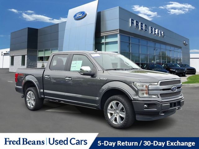 Certified 2019 Ford F150 Platinum w/ Equipment Group 701A Luxury