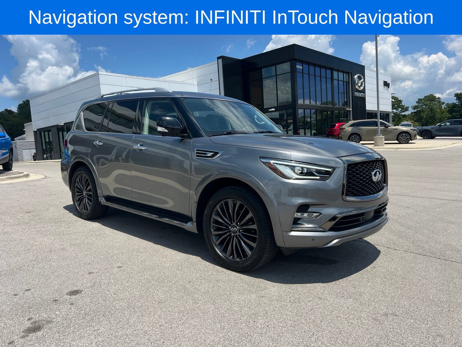 Used 2021 INFINITI QX80 Premium Select w/ Cargo Package RWD image 3