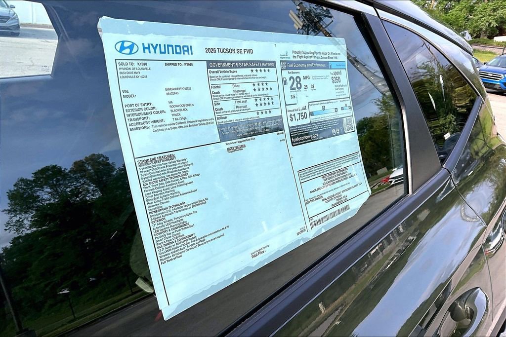 New 2026 Hyundai Tucson SE FWD image 16