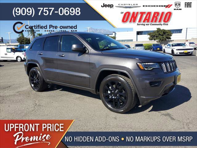 Certified 2021 Jeep Grand Cherokee Laredo X