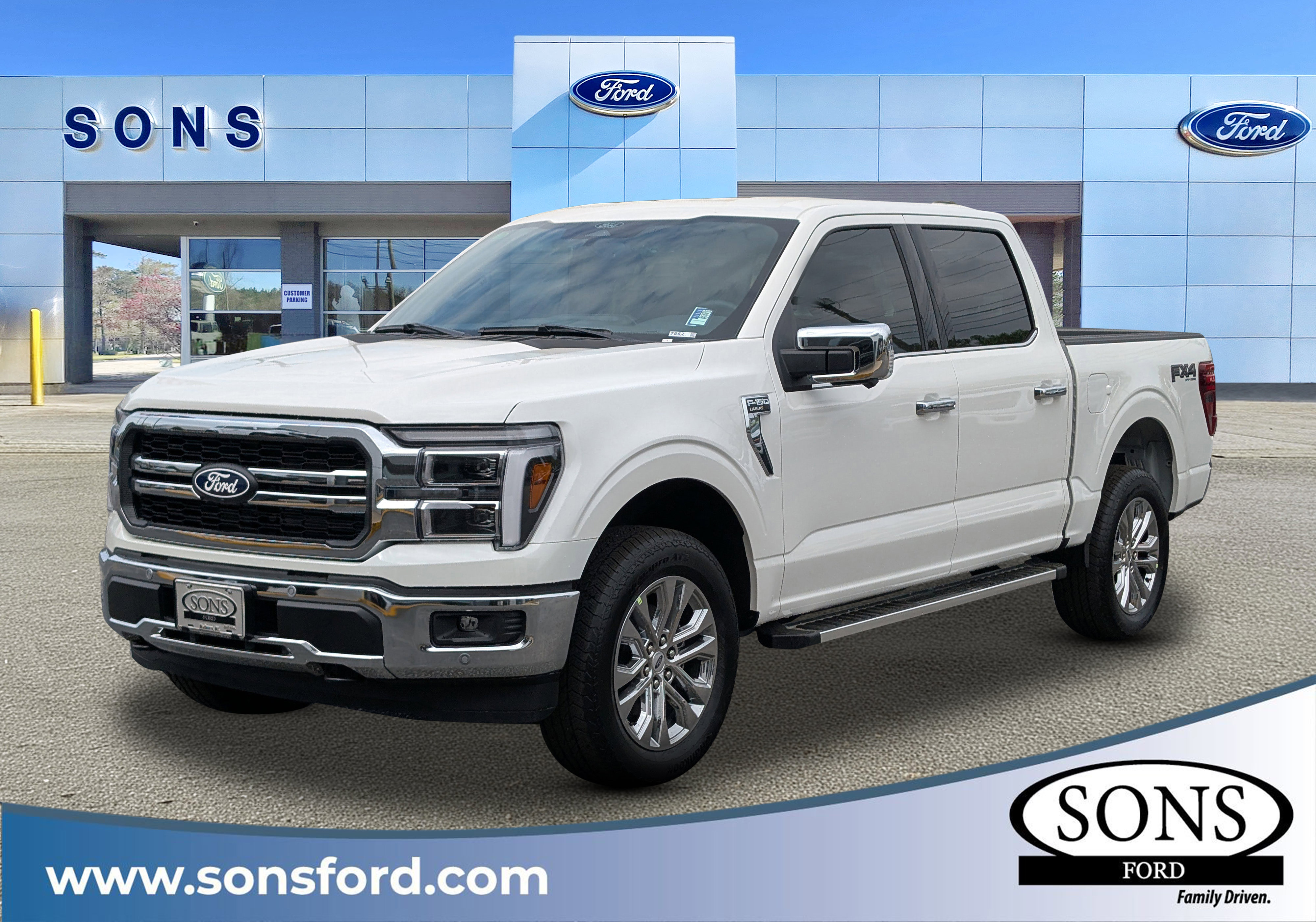 New 2026 Ford F150 Lariat w/ Equipment Group 501A Mid