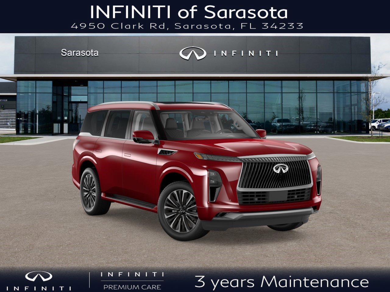 New 2026 INFINITI QX80 Luxe w/ Cargo Package