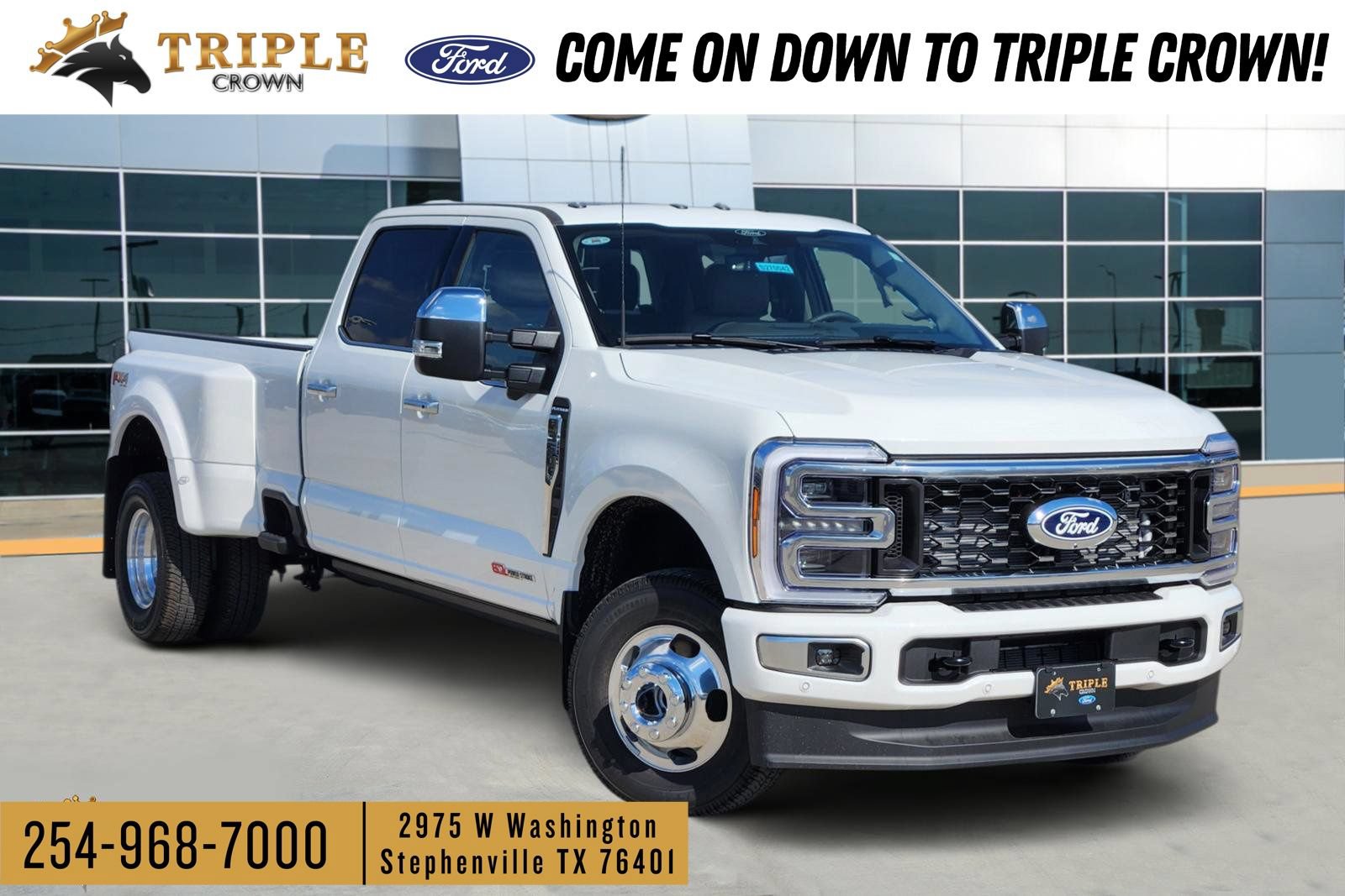 New 2027 Ford F350 Platinum w/ Platinum Plus Package