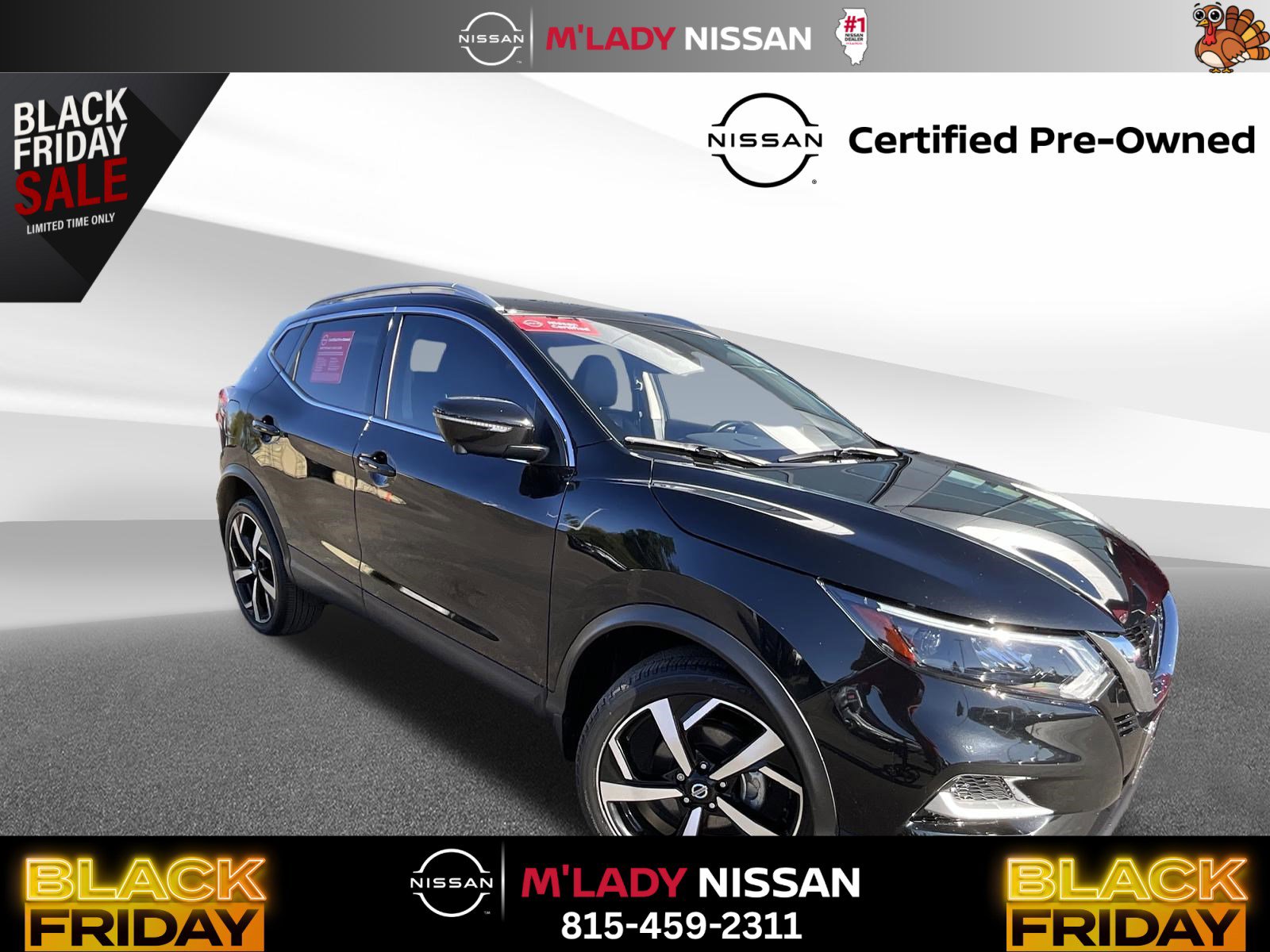 Certified 2022 Nissan Rogue Sport SL w/ Premium Package