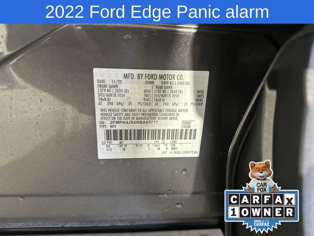Used 2022 Ford Edge SEL w/ Convenience Package image 31