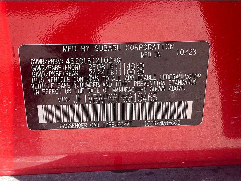 Used 2023 Subaru WRX Premium image 30