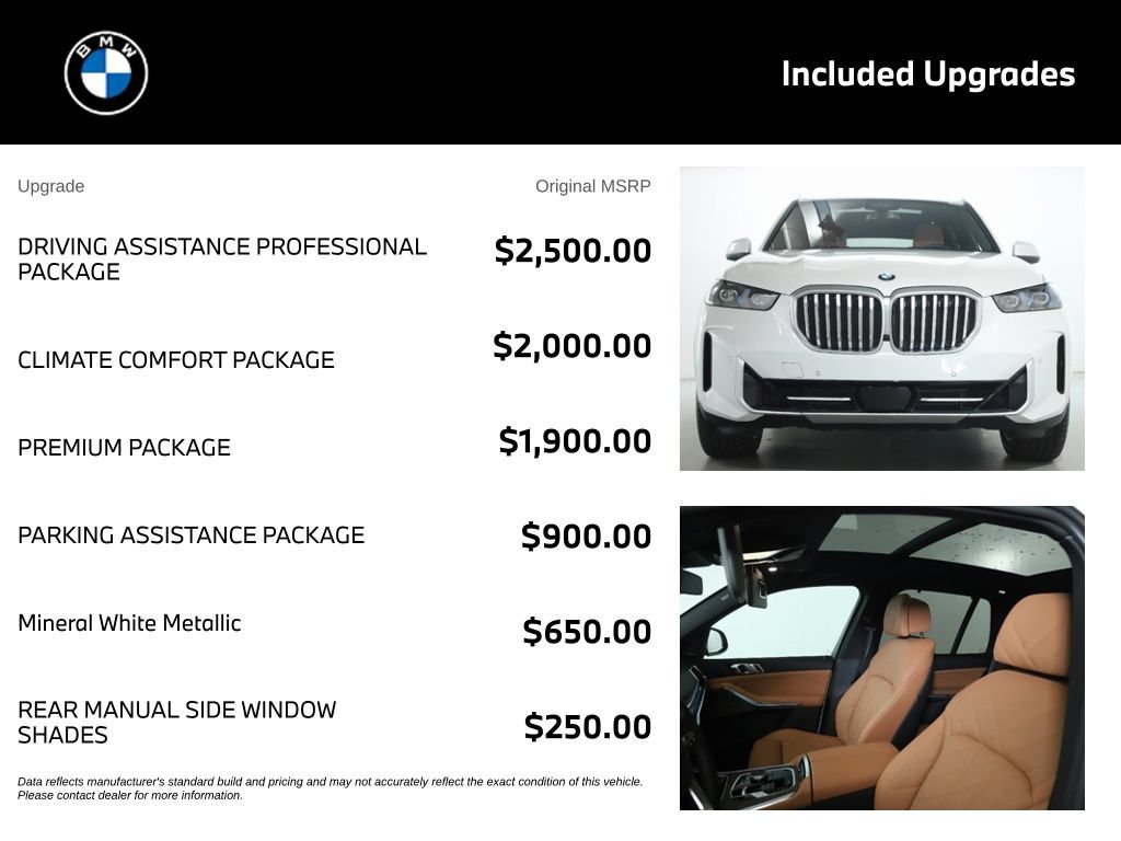 Used 2025 BMW X5 xDrive40i AWD/4WD image 4