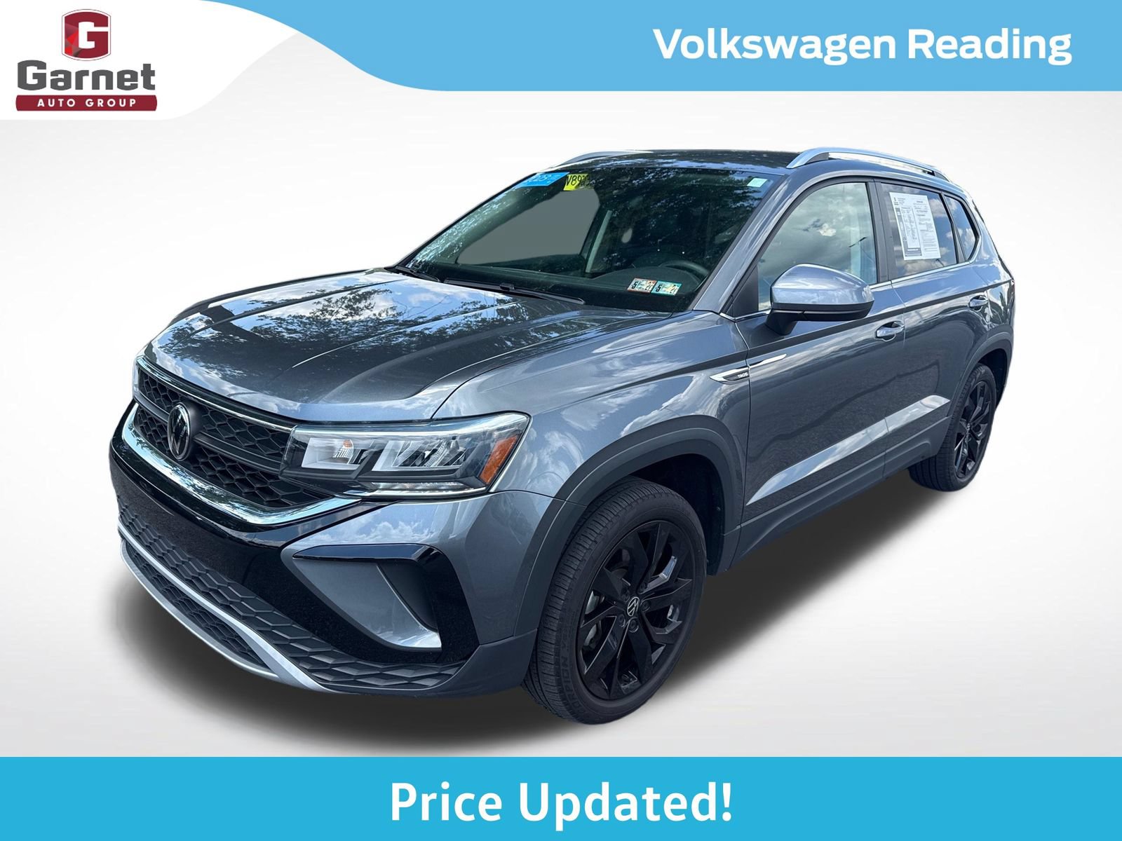 Certified 2023 Volkswagen Taos SE w/ Black Wheel Package