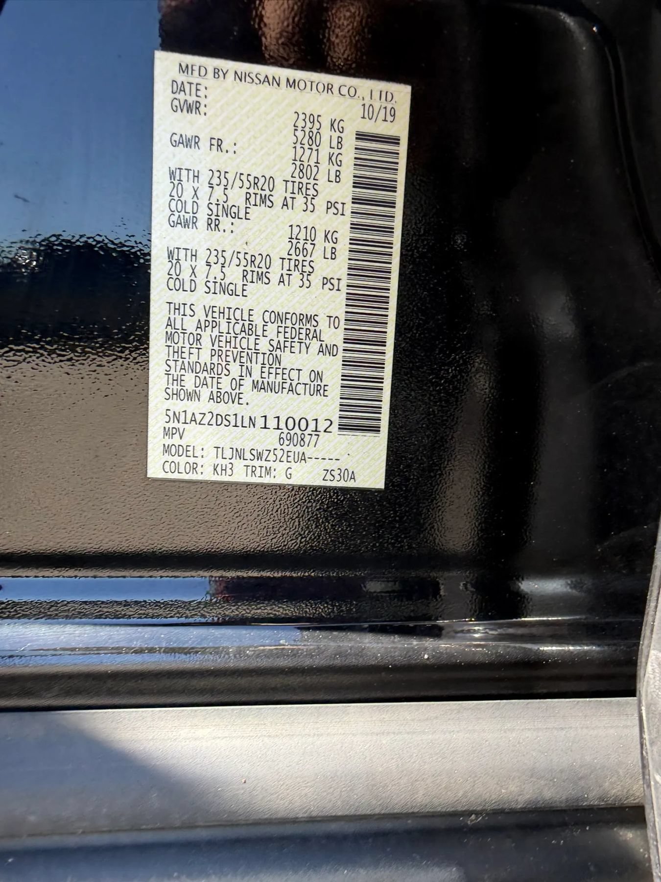 Used 2020 Nissan Murano Platinum AWD/4WD image 36