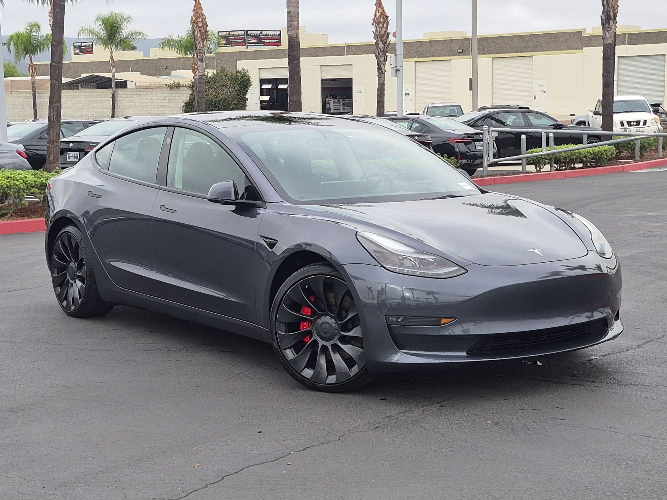 Used 2023 Tesla Model 3 Performance AWD/4WD image 2
