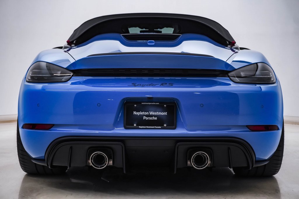 New 2025 Porsche 718 Boxster Spyder RS image 11