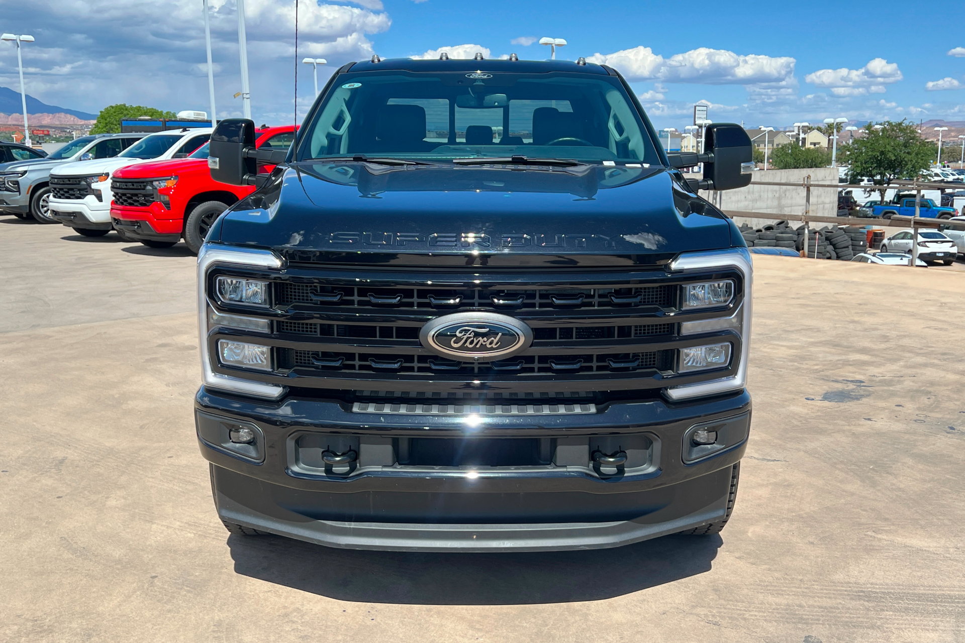 Used 2024 Ford F350 Lariat w/ Black Appearance Package AWD/4WD image 9