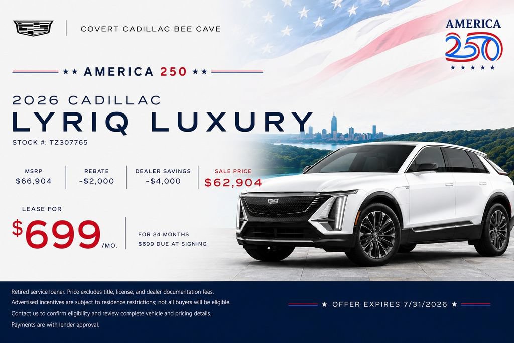 New 2026 Cadillac Lyriq Signature Sport w/ LPO, Floor Liner Package RWD video 2