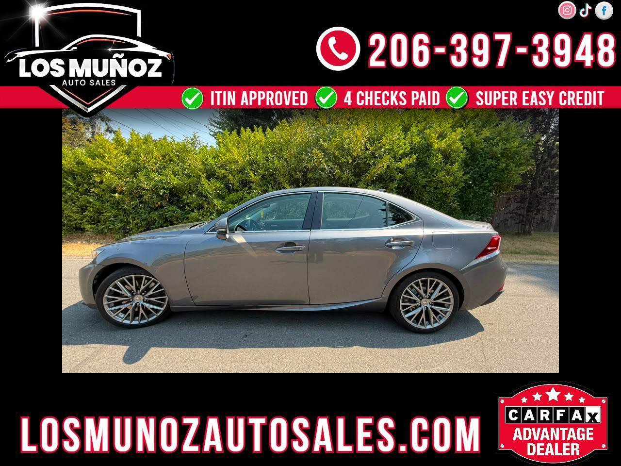 Used 2016 Lexus IS 300 AWD
