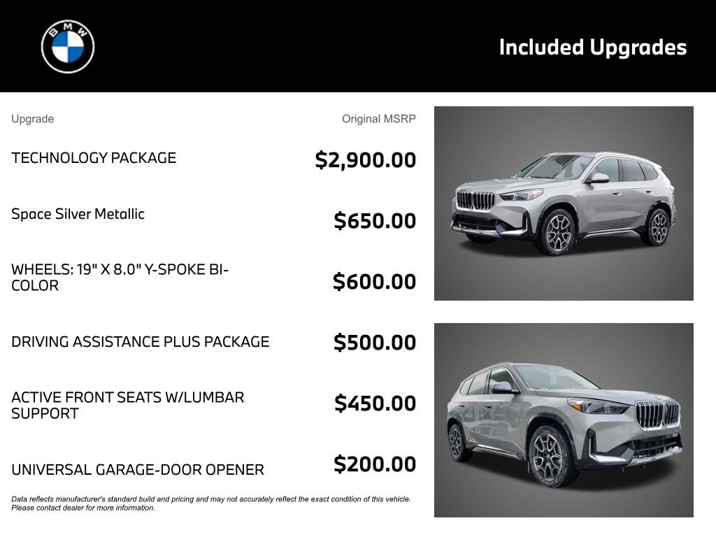 New 2026 BMW X1 xDrive28i w/ Technology Package AWD/4WD image 4